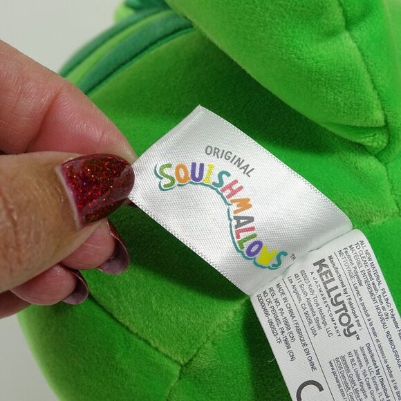 Kellytoy Disney Squishmallows Tangled Pascal Green Plush Toy Stuffed Animal 8 in - Picture 5 of 9